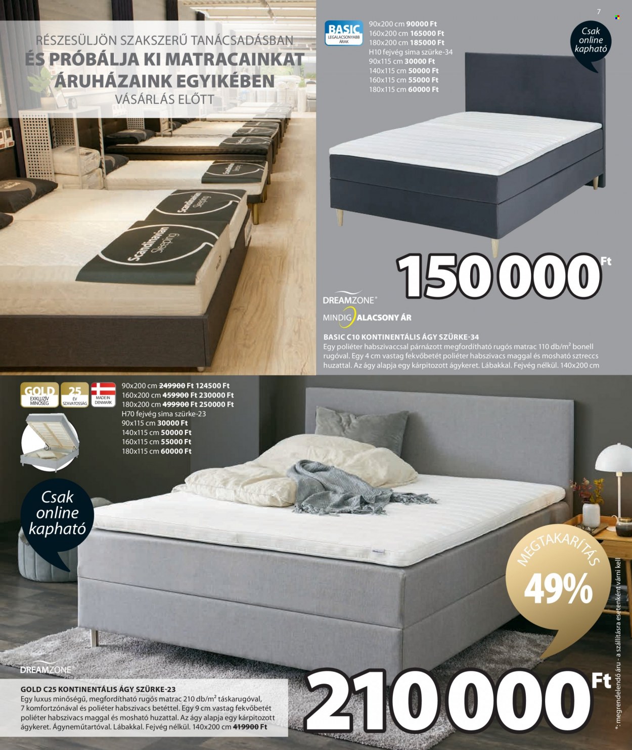 JYSK akciós újságok - 2022.09.28 - 2022.10.18. Oldal 7