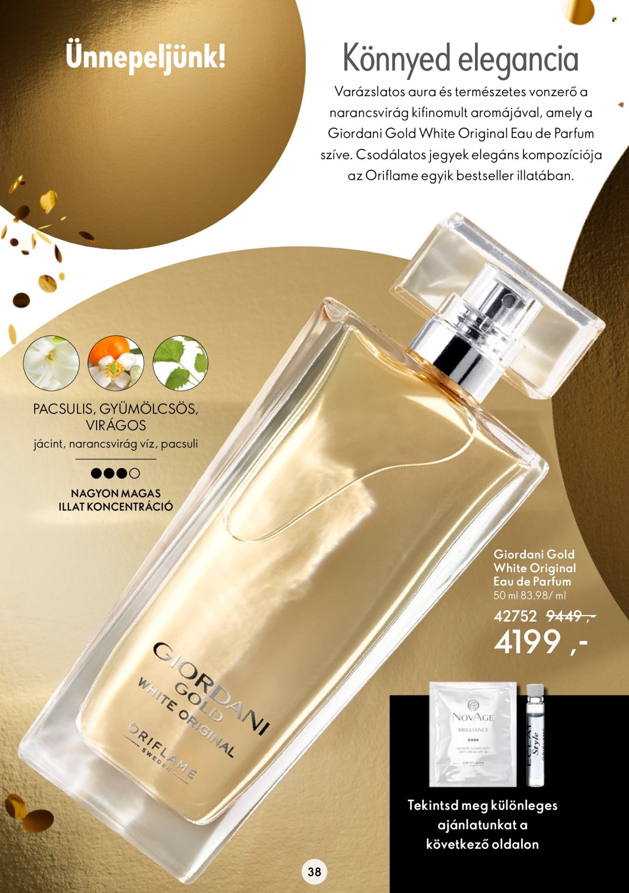 Oriflame akciós újságok - 2022.09.28 - 2022.10.18. Oldal 38