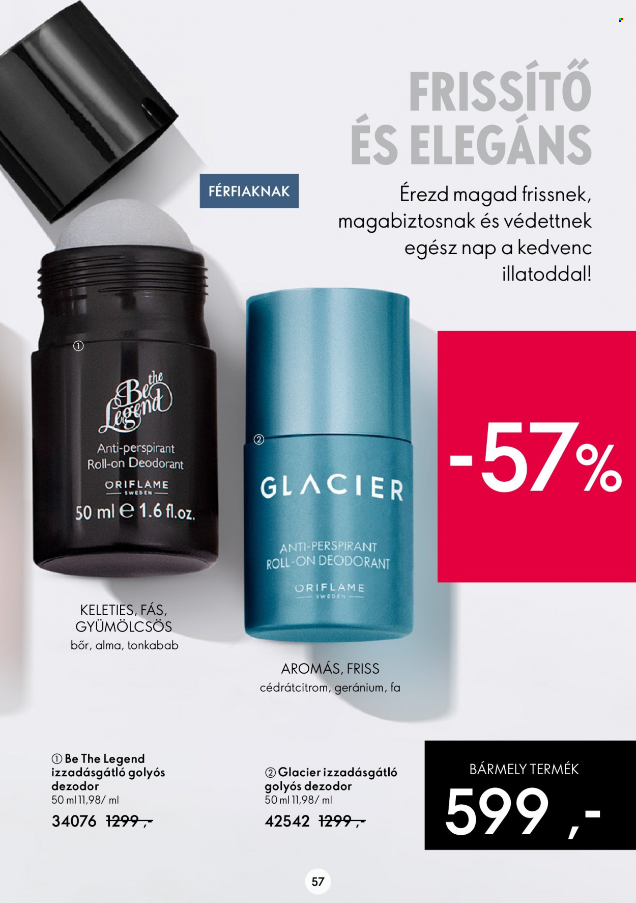 Oriflame akciós újságok - 2022.09.28 - 2022.10.18. Oldal 57