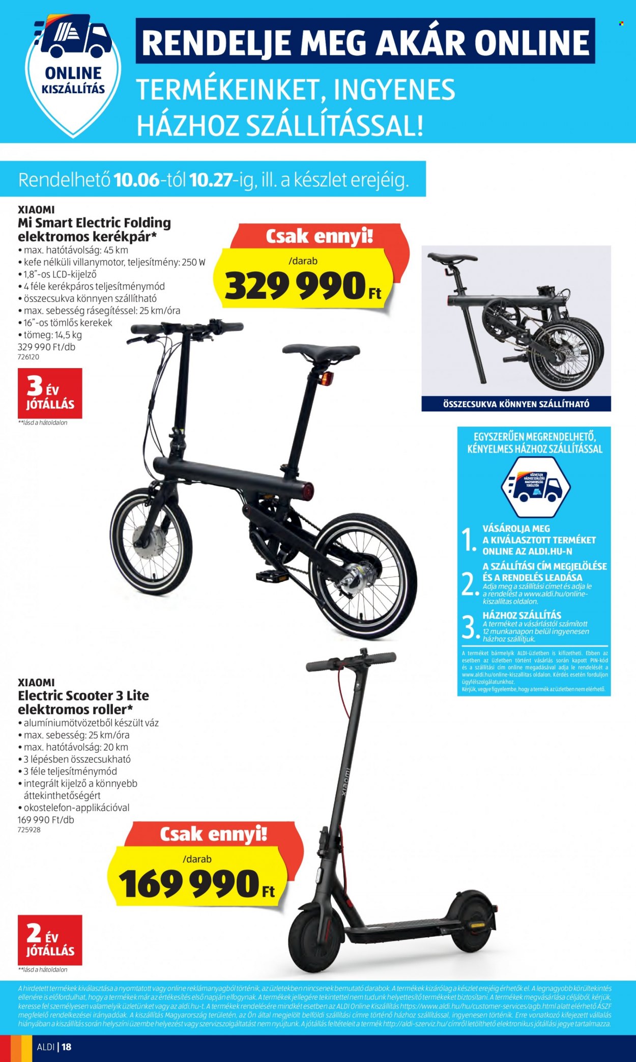Aldi akciós újságok - 2022.10.06 - 2022.10.12. Oldal 18