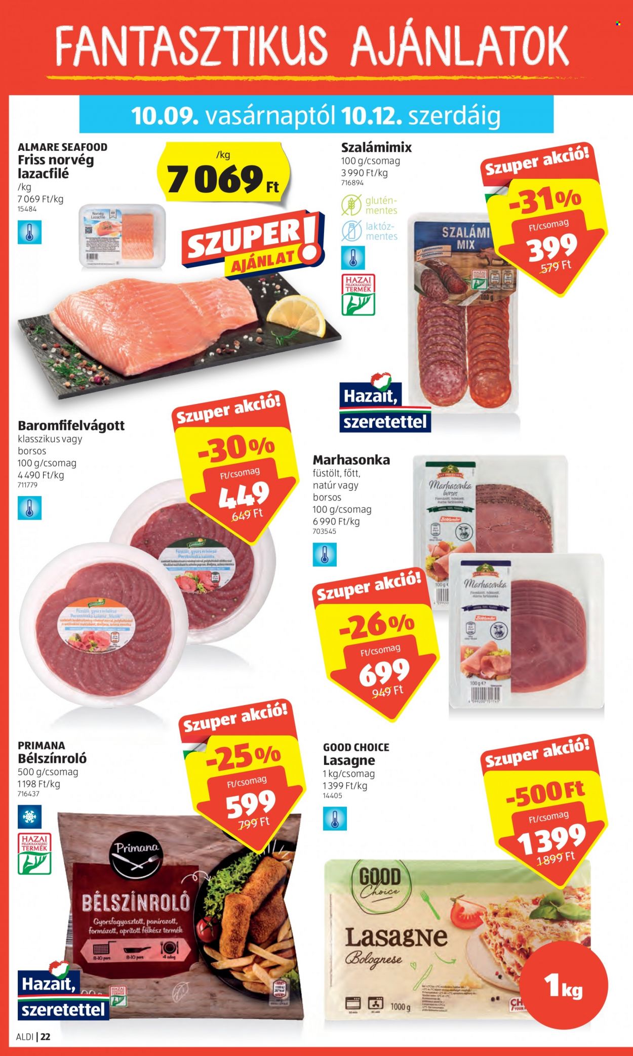 Aldi akciós újságok - 2022.10.06 - 2022.10.12. Oldal 22