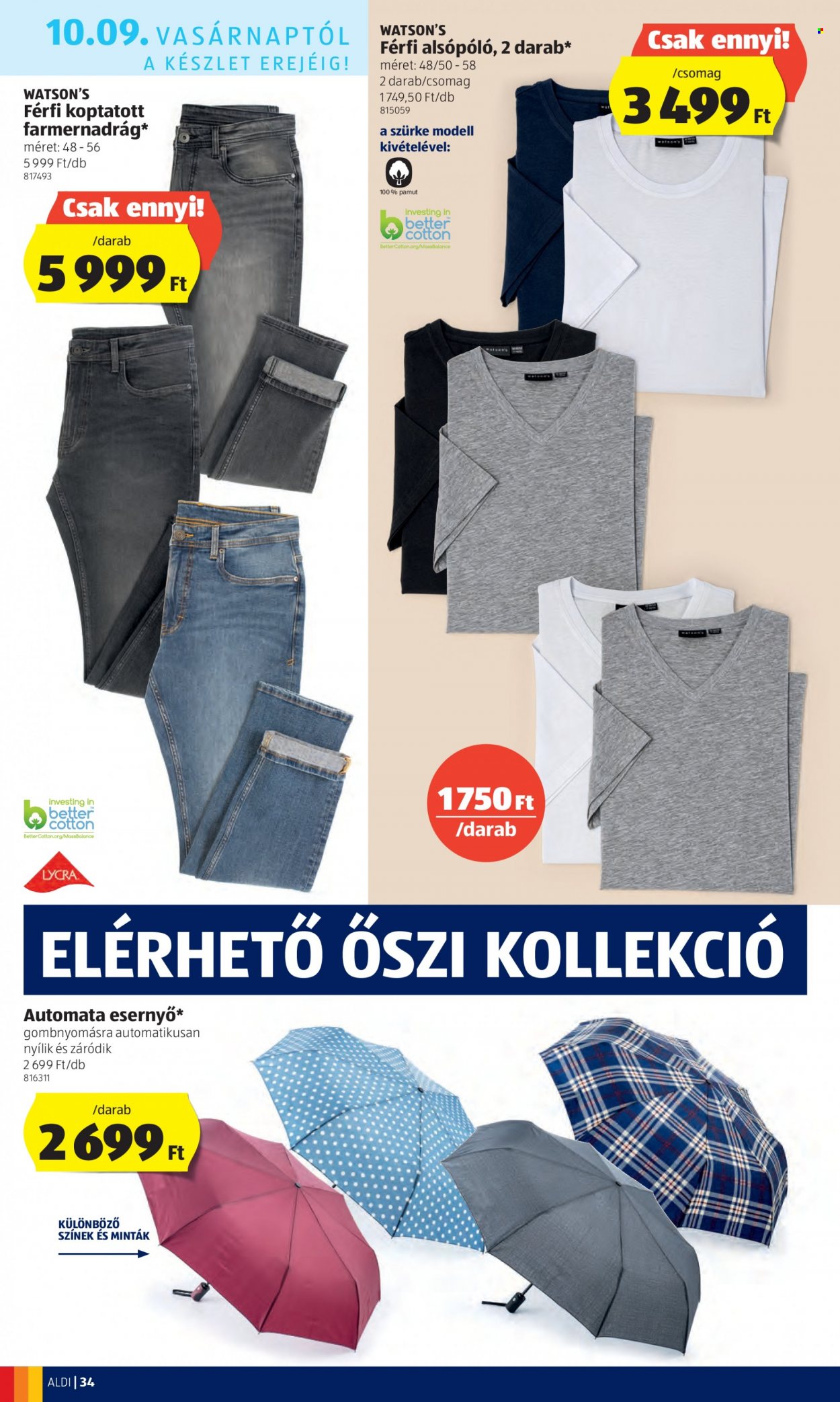 Aldi akciós újságok - 2022.10.06 - 2022.10.12. Oldal 34