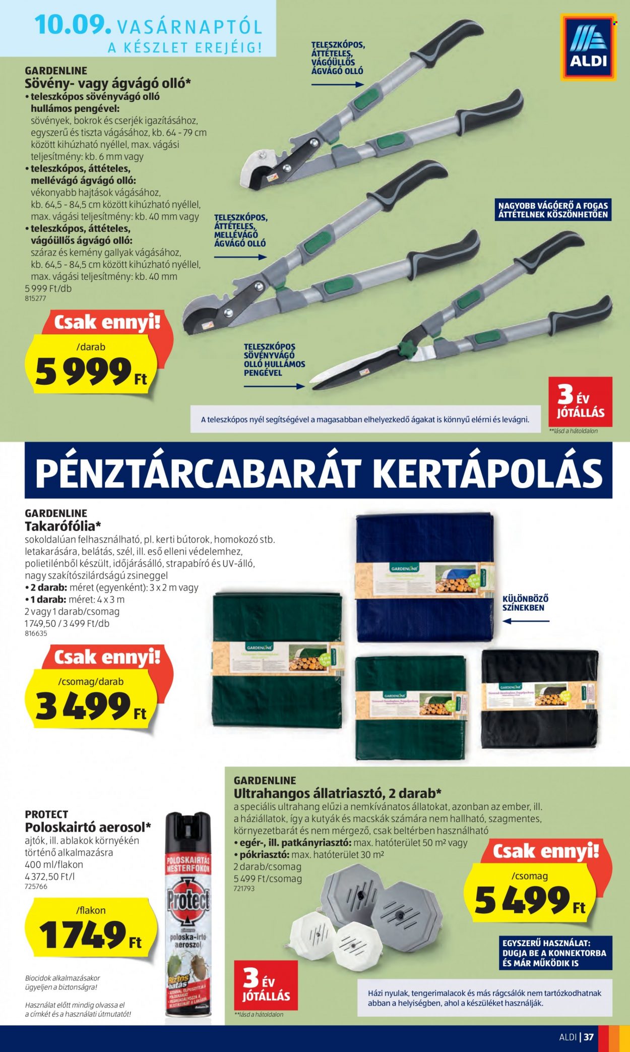 Aldi akciós újságok - 2022.10.06 - 2022.10.12. Oldal 37