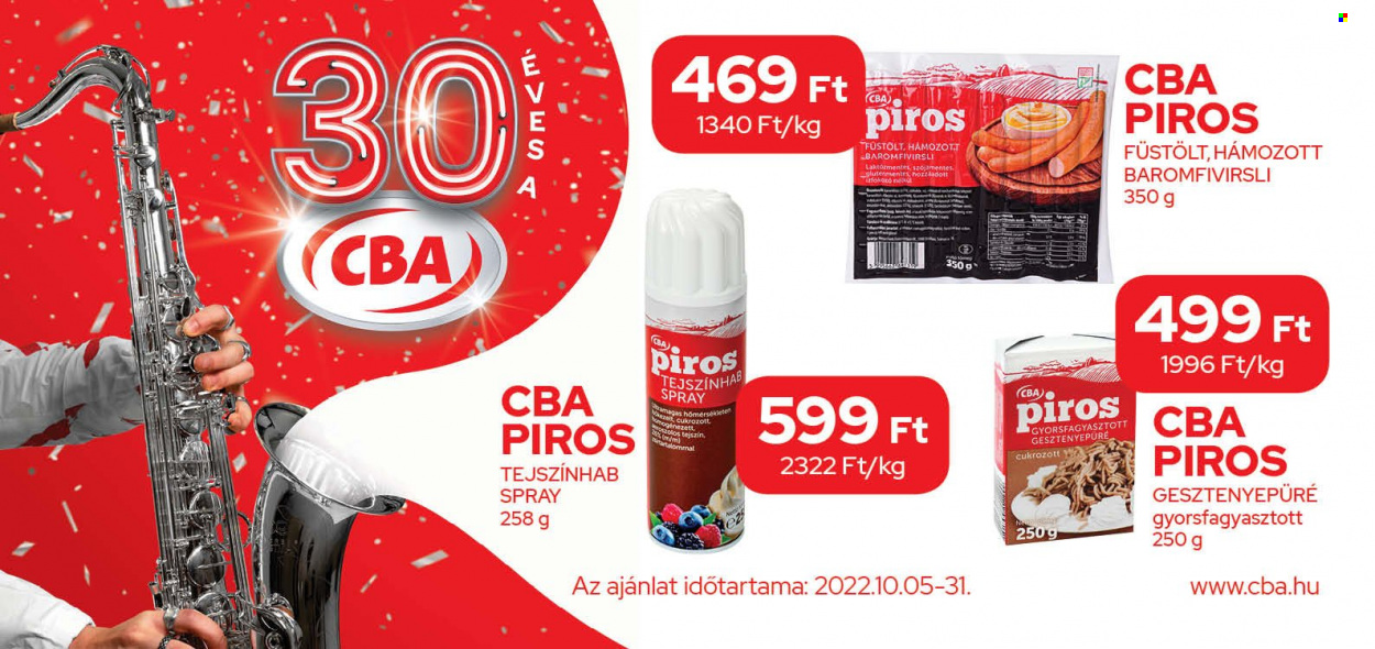 CBA akciós újságok - 2022.10.05 - 2022.10.31. Oldal 3