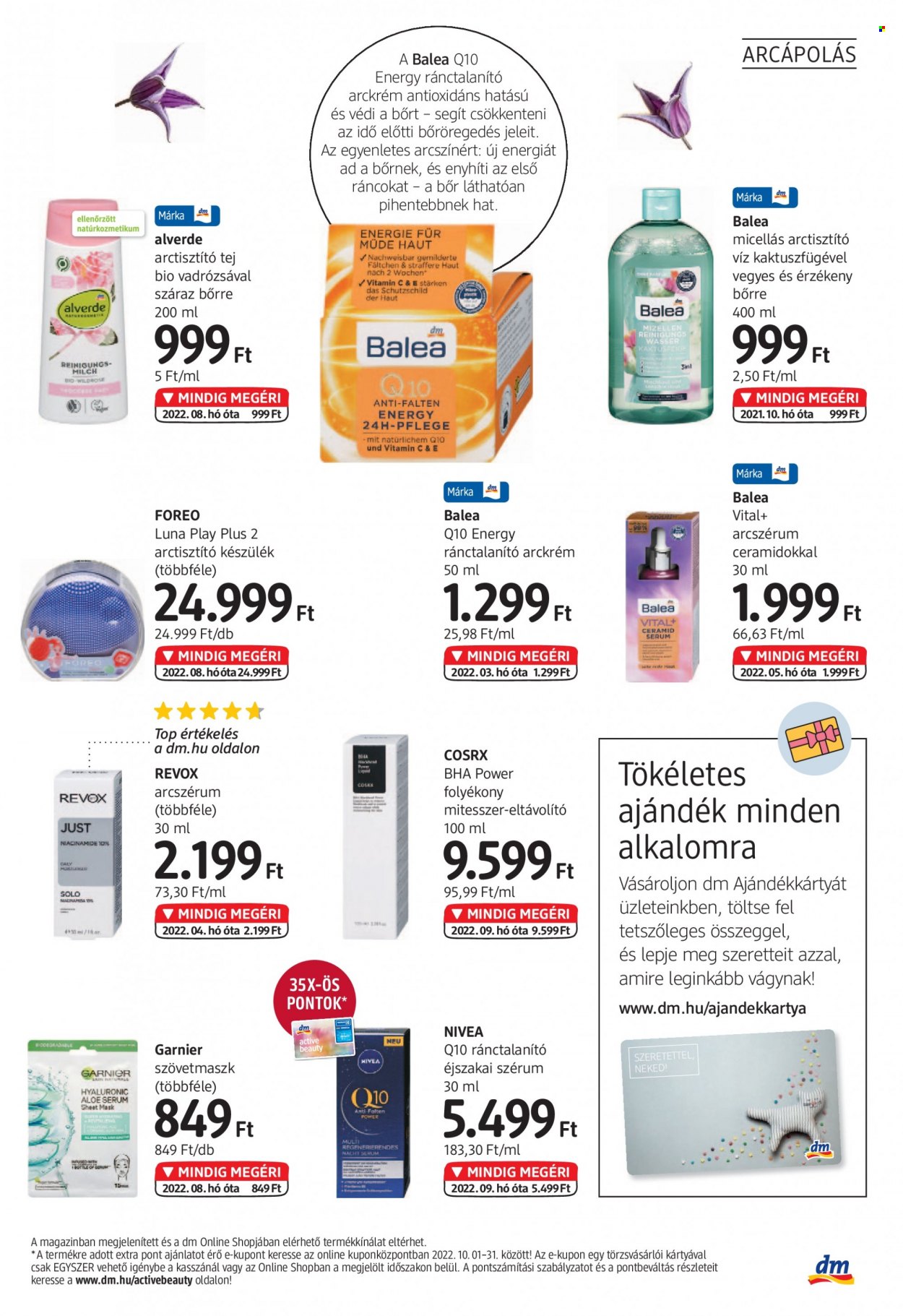 dm drogerie markt akciós újságok - 2022.10.01 - 2022.10.31. Oldal 13