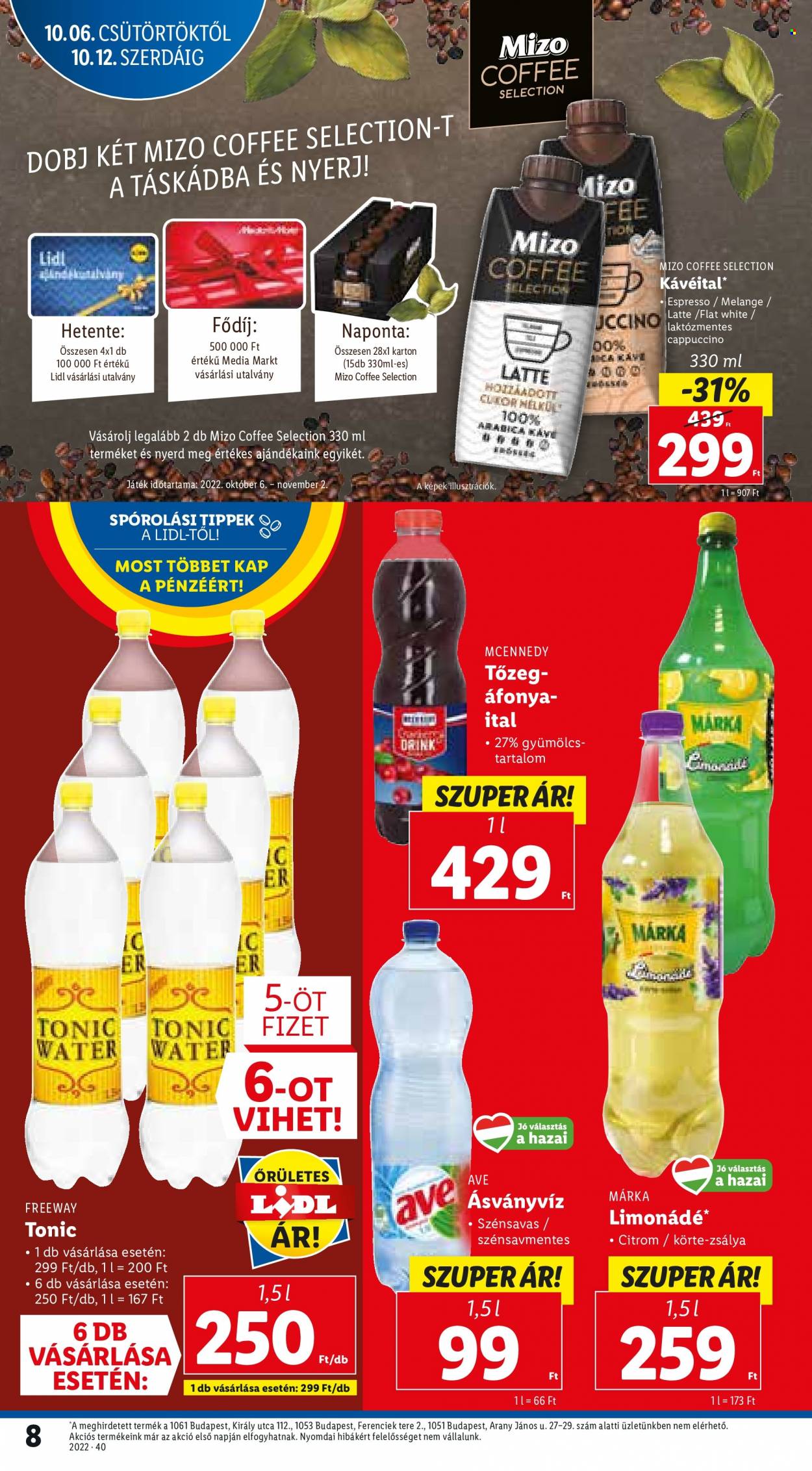 Lidl akciós újságok - 2022.10.06 - 2022.10.12. Oldal 8