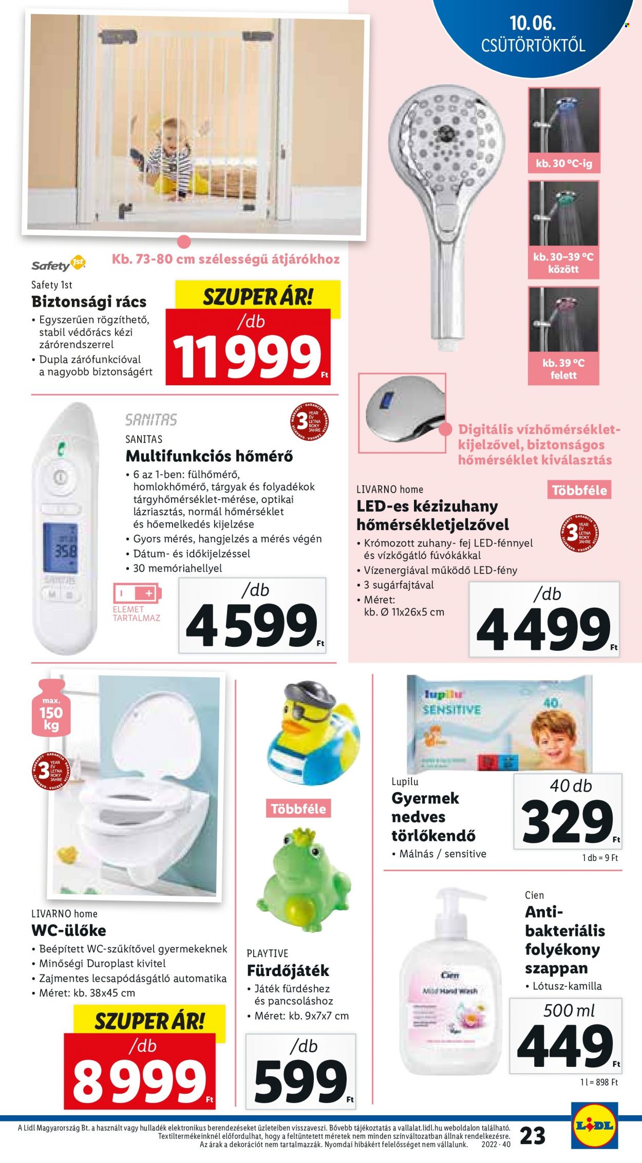 Lidl akciós újságok - 2022.10.06 - 2022.10.12. Oldal 23