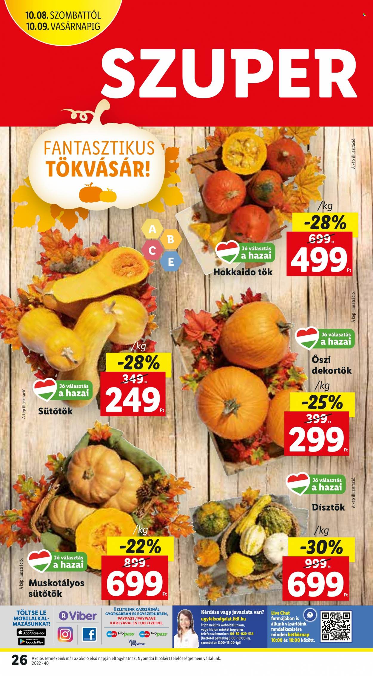 Lidl akciós újságok - 2022.10.06 - 2022.10.12. Oldal 28