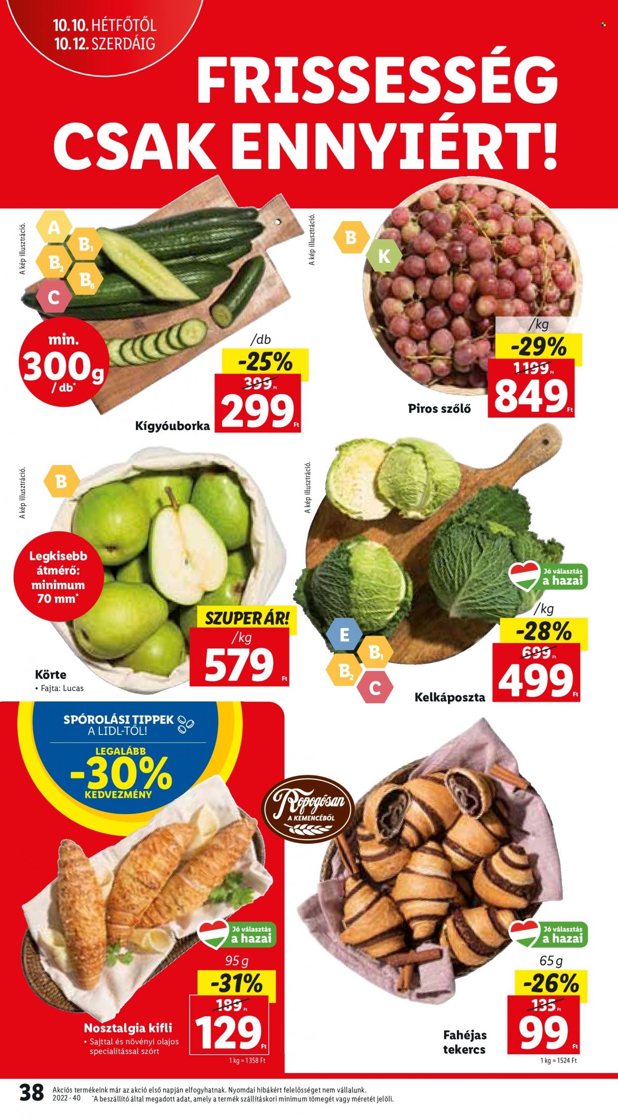 Lidl akciós újságok - 2022.10.06 - 2022.10.12. Oldal 40