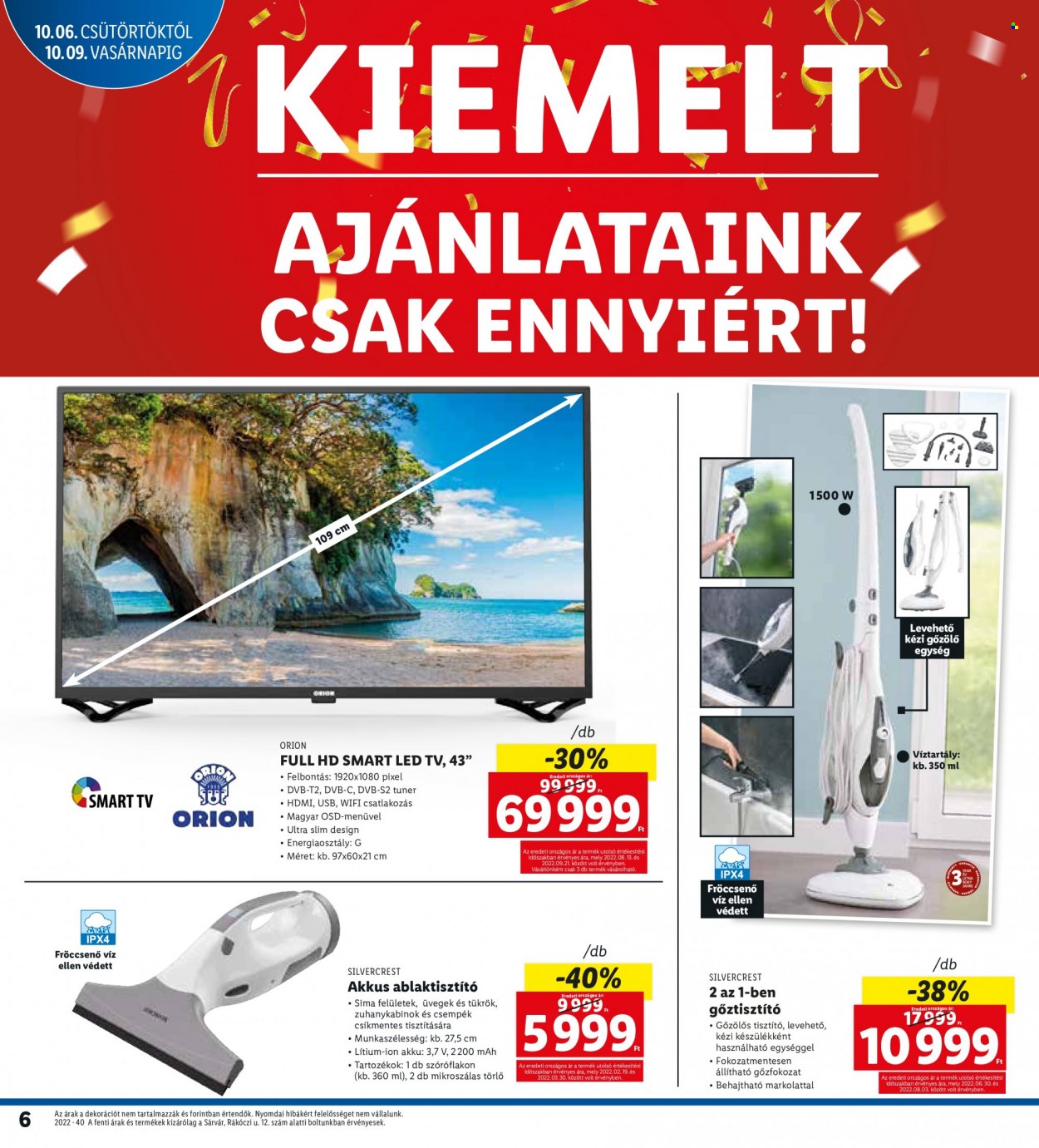 Lidl akciós újságok - 2022.10.06 - 2022.10.09. Oldal 6