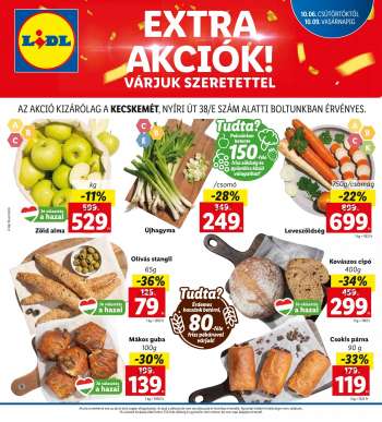 Újság Lidl - 2022.10.06 - 2022.10.09.