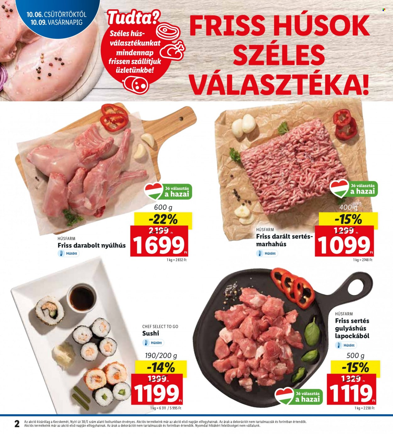 Lidl akciós újságok - 2022.10.06 - 2022.10.09. Oldal 2