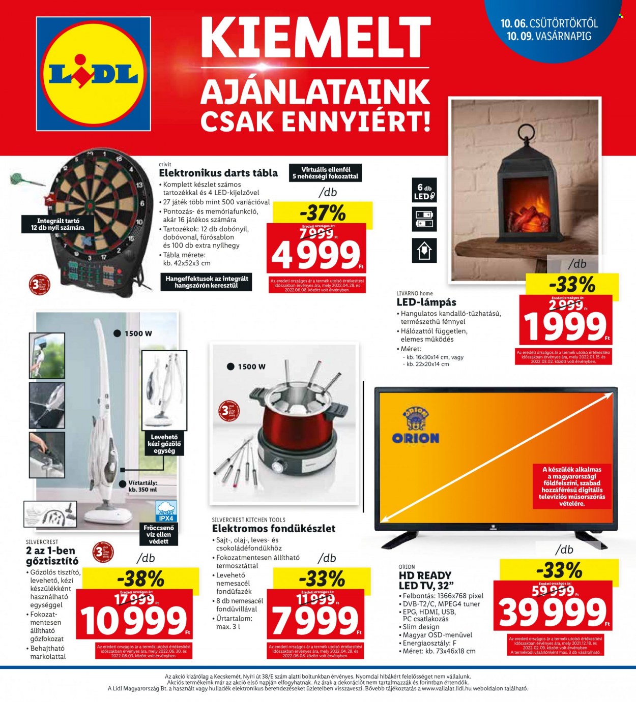 Lidl akciós újságok - 2022.10.06 - 2022.10.09. Oldal 4