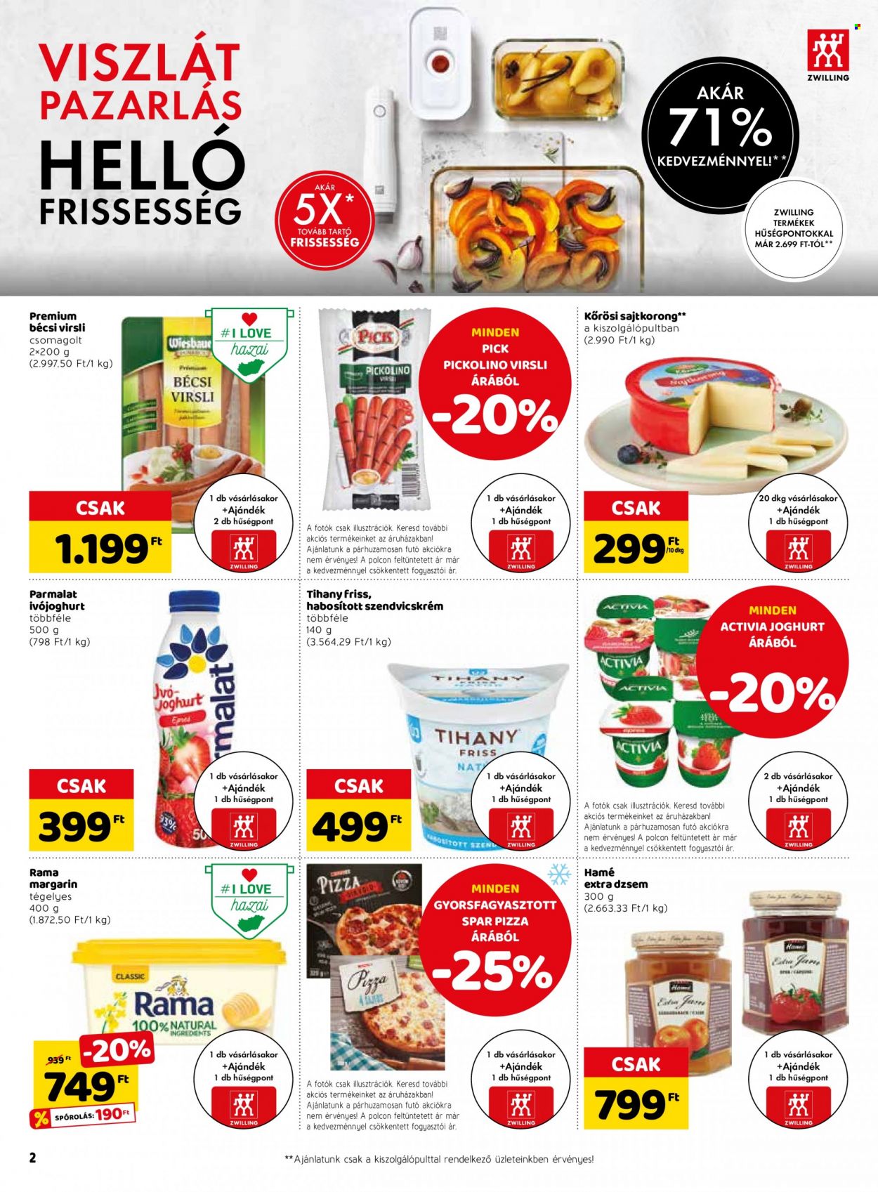 SPAR akciós újságok - 2022.10.06 - 2022.10.12. Oldal 2