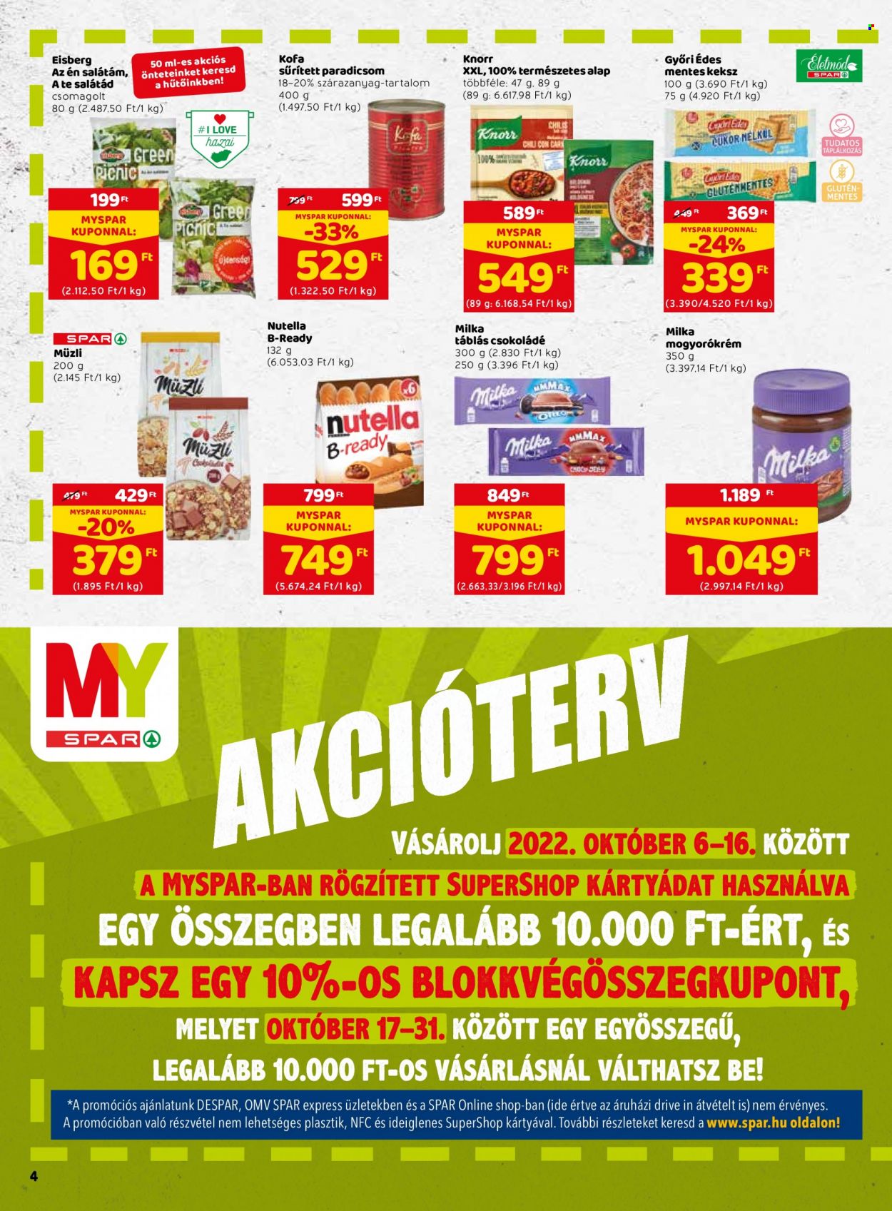 SPAR akciós újságok - 2022.10.06 - 2022.10.12. Oldal 6