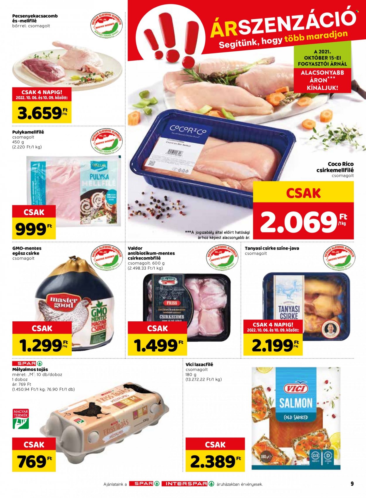 SPAR akciós újságok - 2022.10.06 - 2022.10.12. Oldal 15