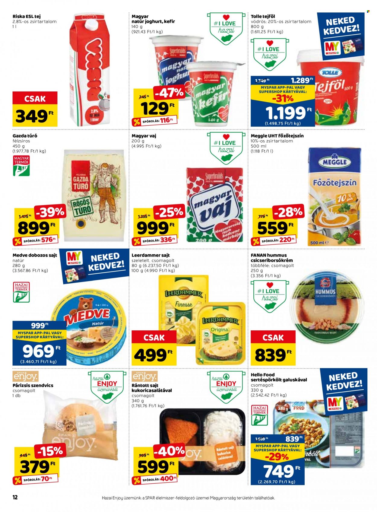 SPAR akciós újságok - 2022.10.06 - 2022.10.12. Oldal 18