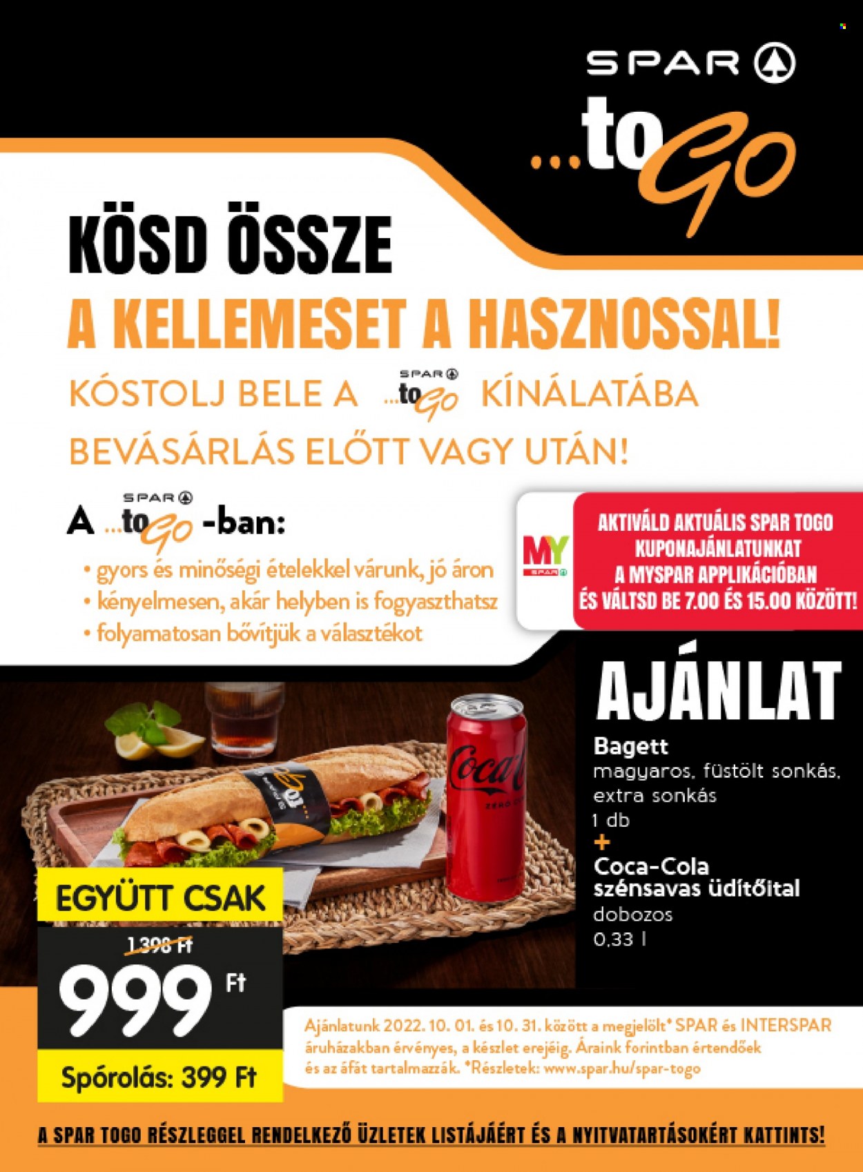 SPAR akciós újságok - 2022.10.06 - 2022.10.12. Oldal 33