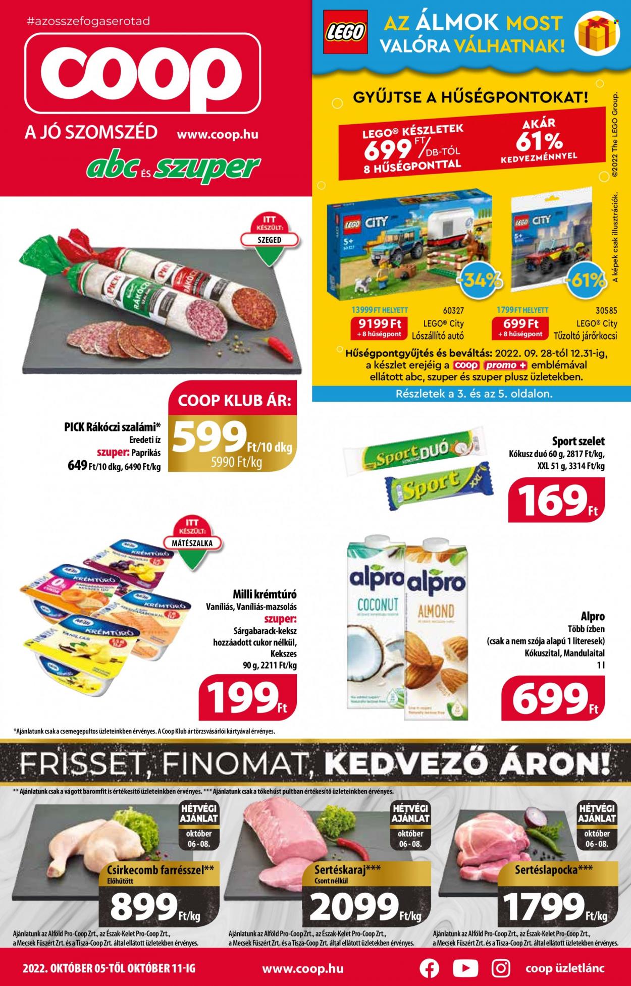 Coop akciós újságok - 2022.10.05 - 2022.10.11. Oldal 1
