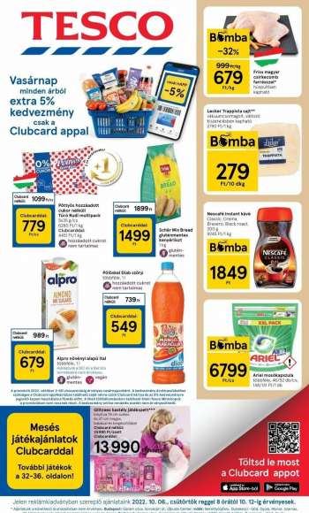 Újság TESCO - 2022.10.06 - 2022.10.12.
