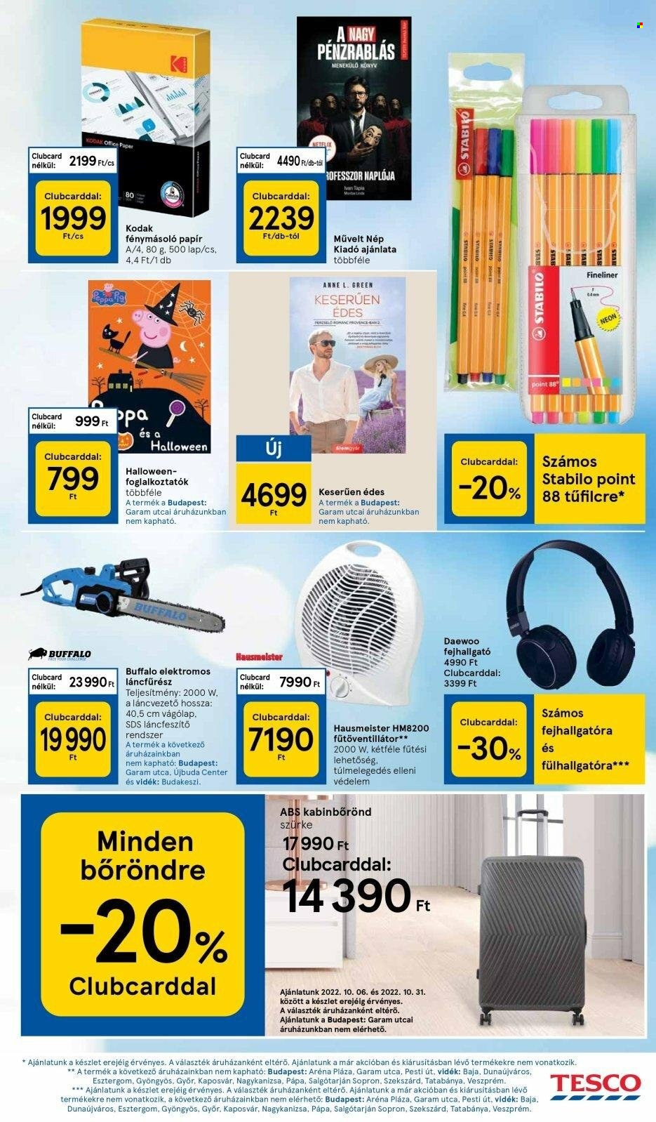 TESCO akciós újságok - 2022.10.06 - 2022.10.12. Oldal 37