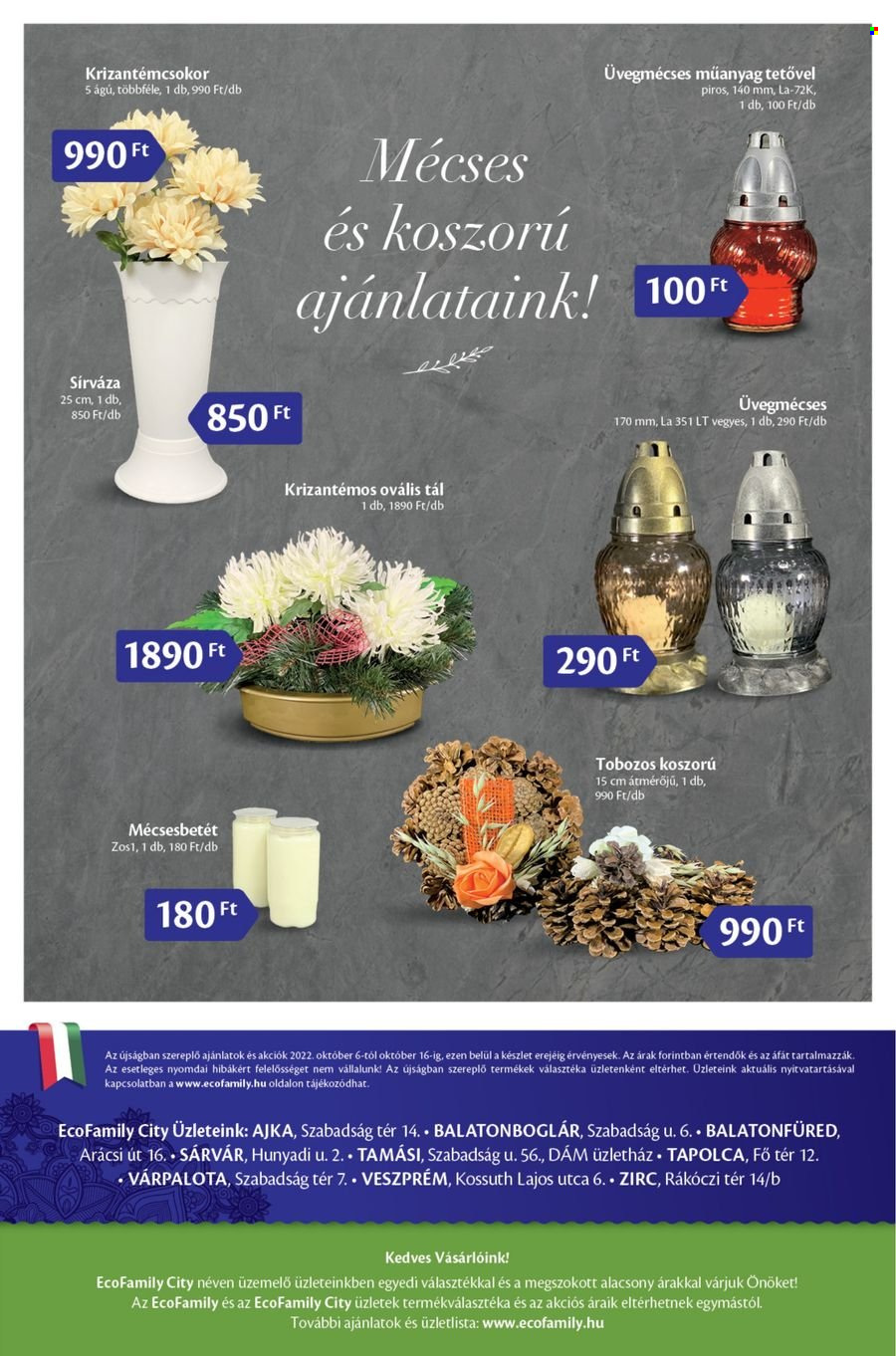 EcoFamily akciós újságok - 2022.10.06 - 2022.10.16. Oldal 4