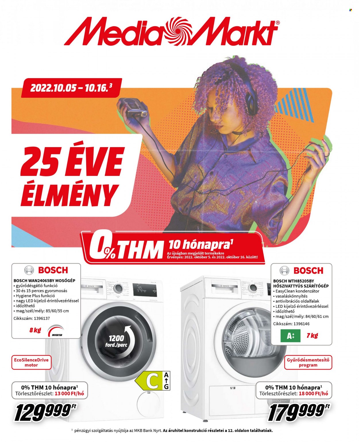 MediaMarkt akciós újságok - 2022.10.05 - 2022.10.16. Oldal 1