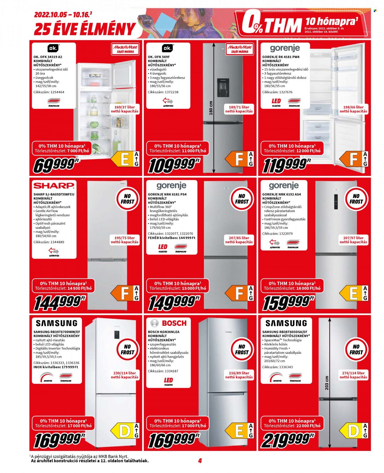 MediaMarkt akciós újságok - 2022.10.05 - 2022.10.16. Oldal 4