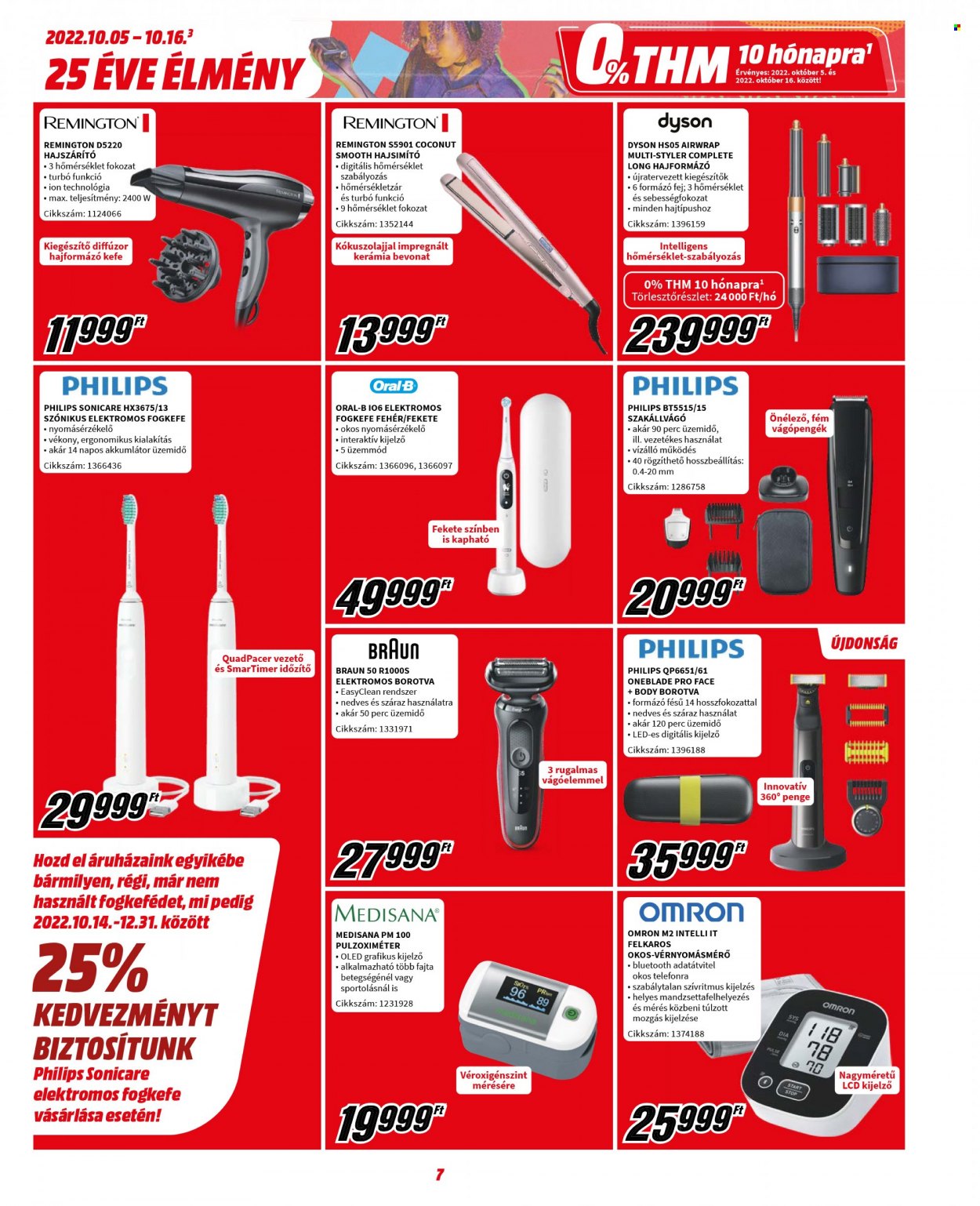 MediaMarkt akciós újságok - 2022.10.05 - 2022.10.16. Oldal 7