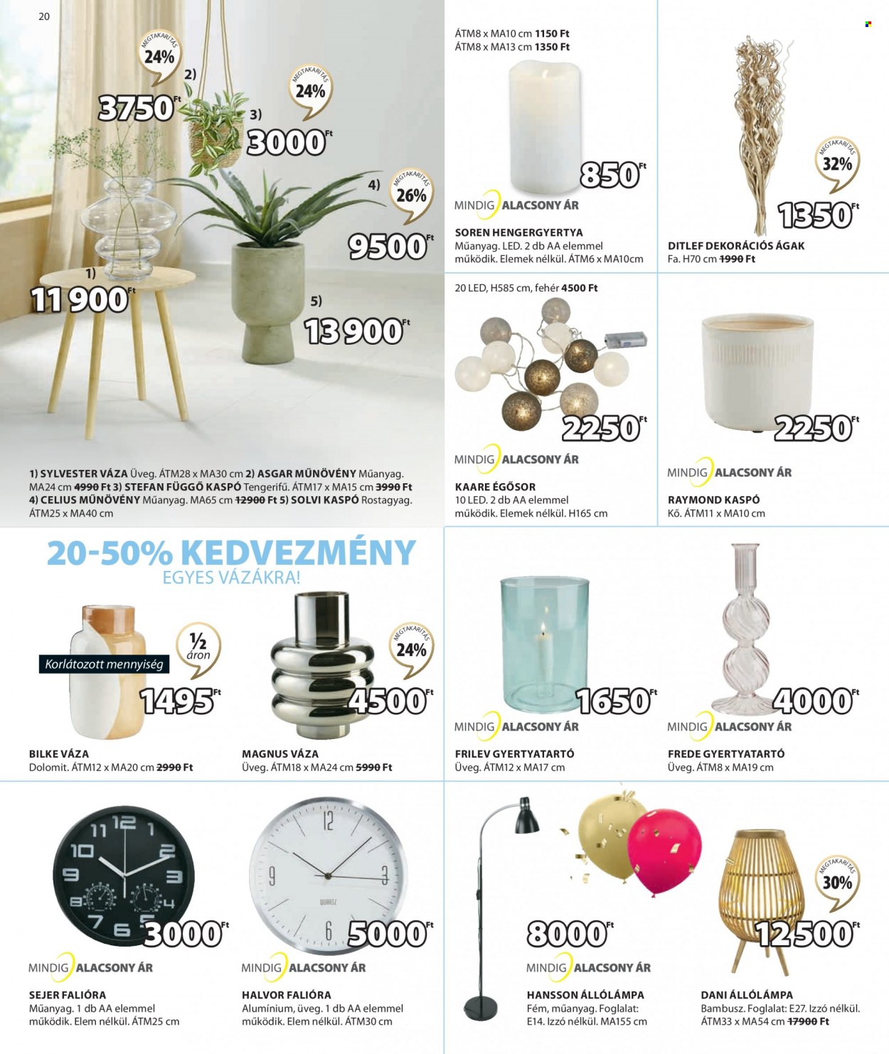 JYSK akciós újságok - 2022.10.05 - 2022.10.18. Oldal 20