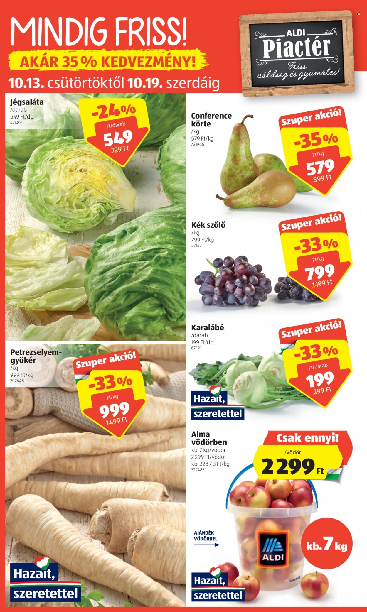 Aldi akciós újságok - 2022.10.13 - 2022.10.19. Oldal 2