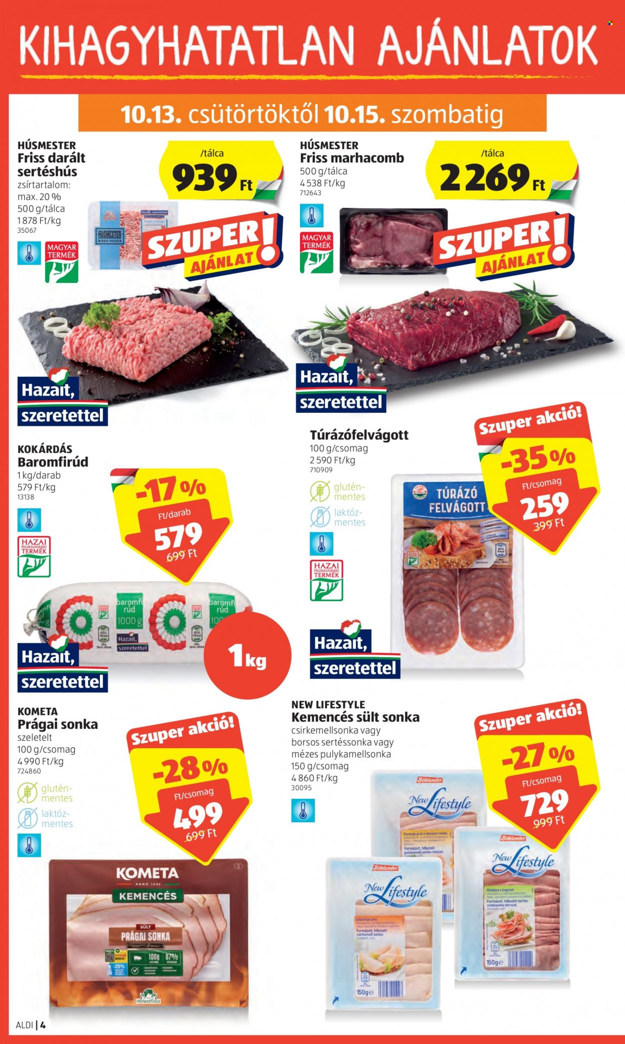 Aldi akciós újságok - 2022.10.13 - 2022.10.19. Oldal 4