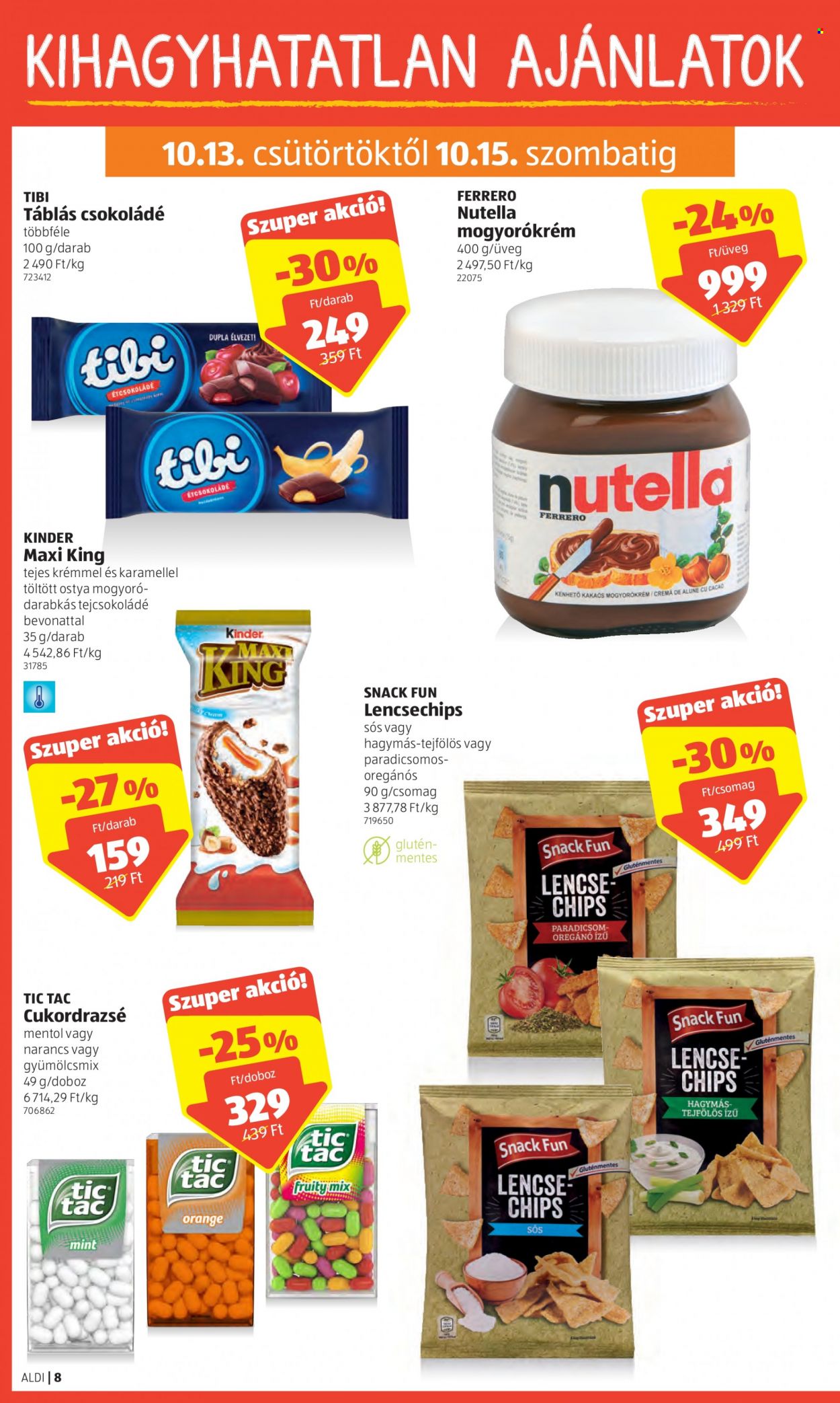 Aldi akciós újságok - 2022.10.13 - 2022.10.19. Oldal 8