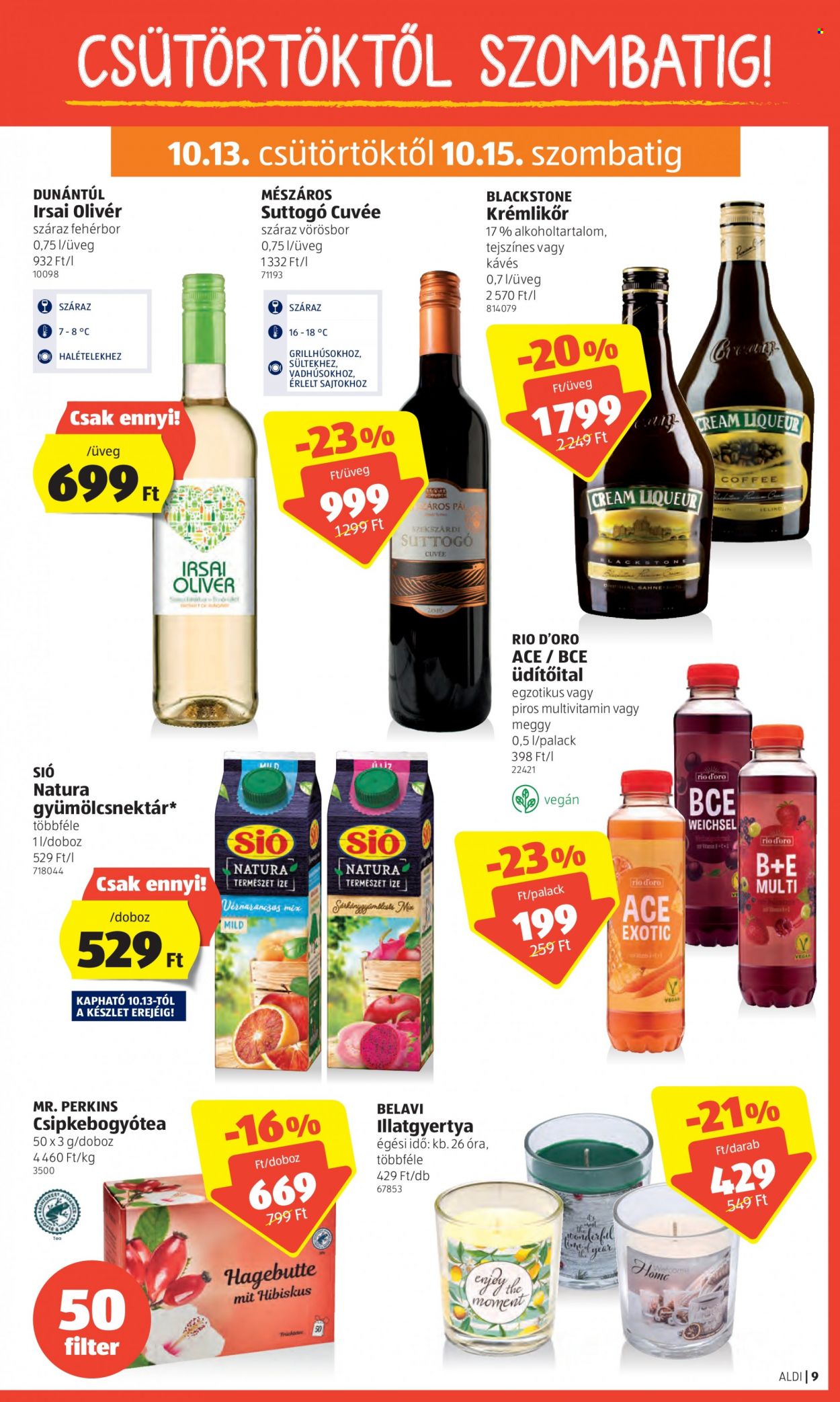 Aldi akciós újságok - 2022.10.13 - 2022.10.19. Oldal 9