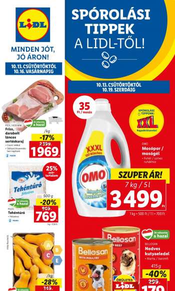 Újság Lidl - 2022.10.13 - 2022.10.19.