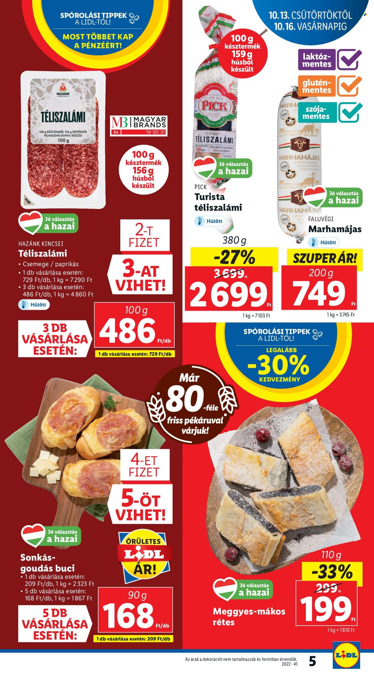 Lidl akciós újságok - 2022.10.13 - 2022.10.19. Oldal 5
