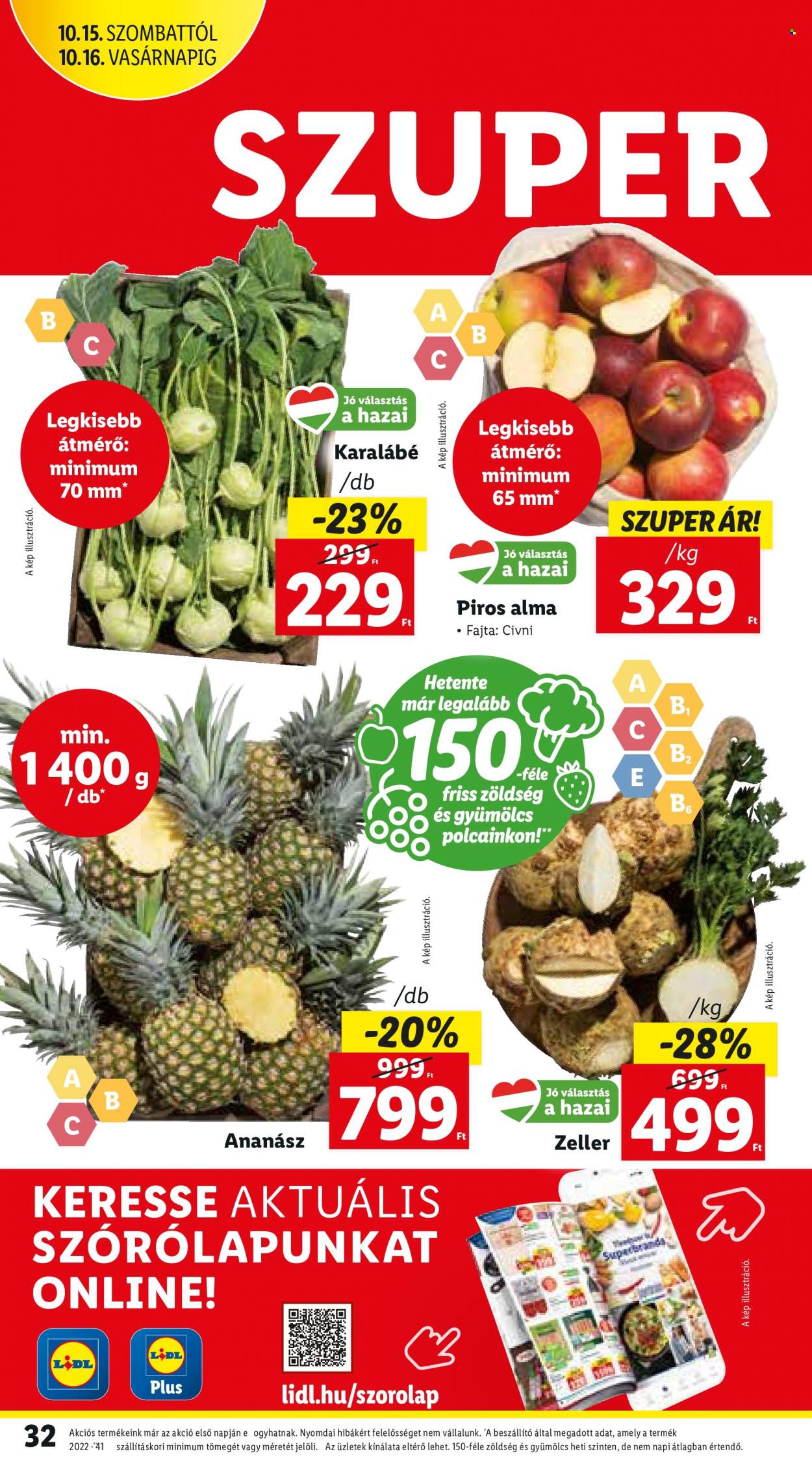Lidl akciós újságok - 2022.10.13 - 2022.10.19. Oldal 32
