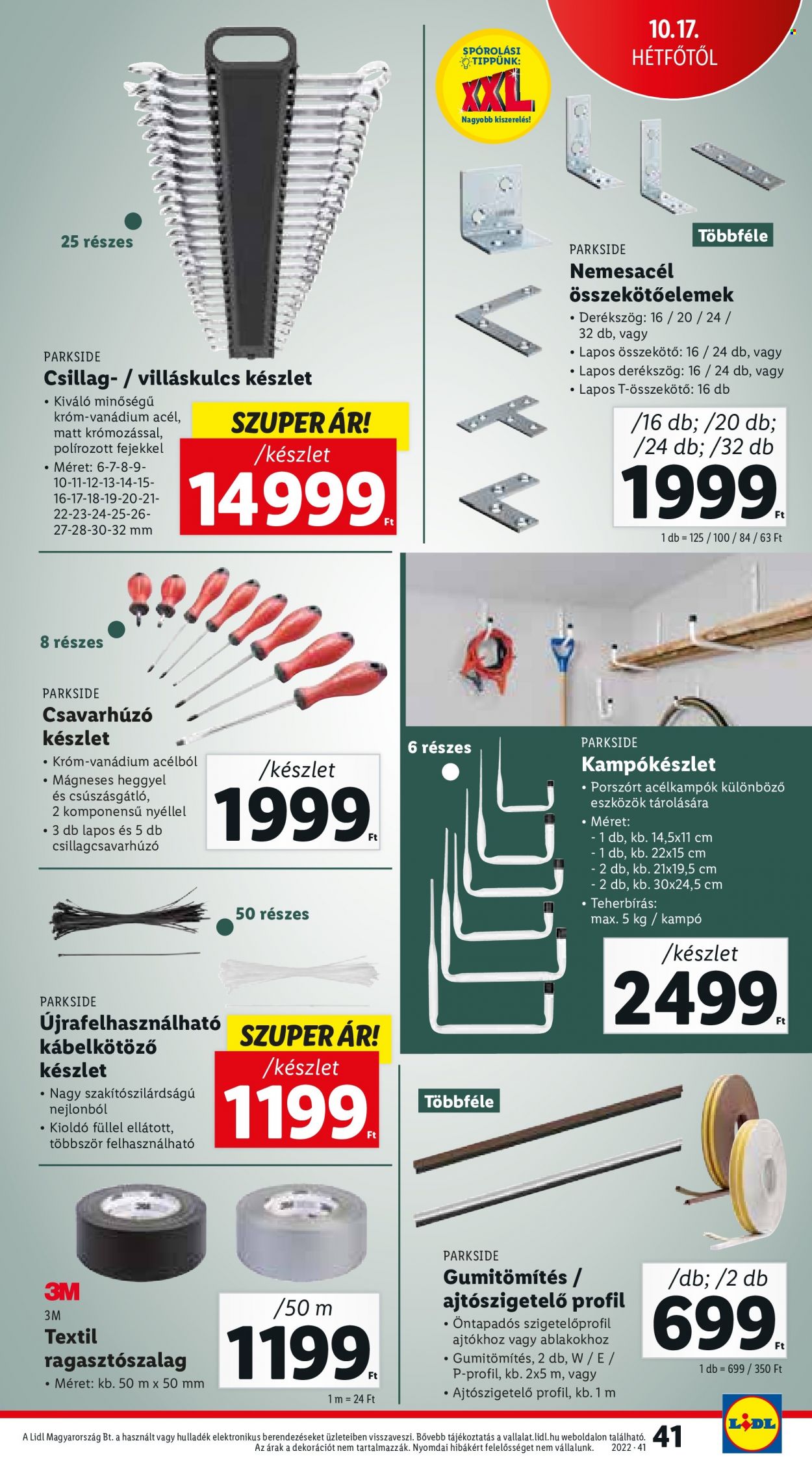 Lidl akciós újságok - 2022.10.13 - 2022.10.19. Oldal 41
