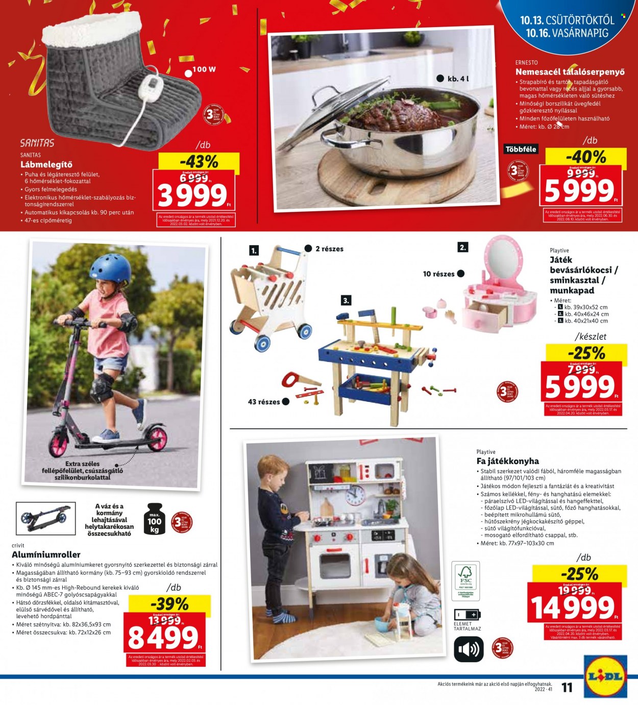Lidl akciós újságok - 2022.10.13 - 2022.10.16. Oldal 11
