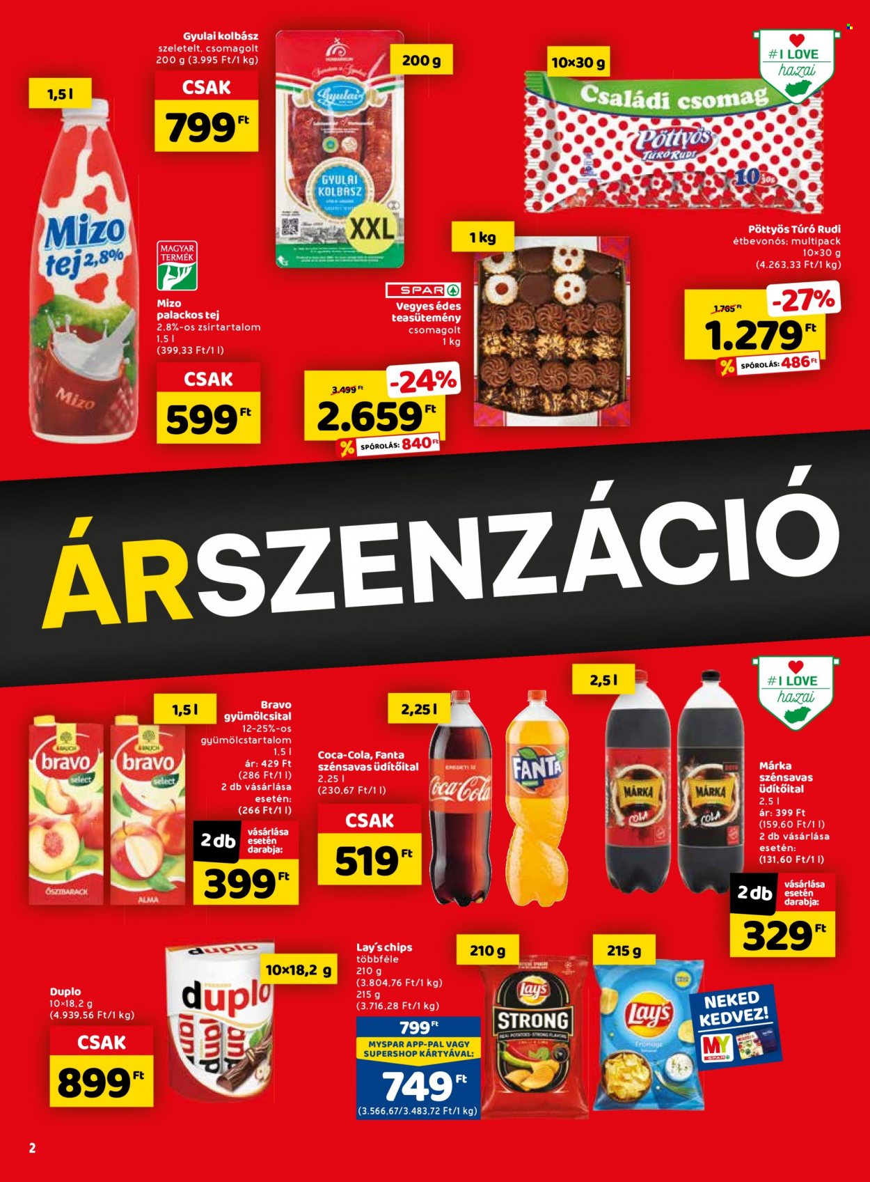 SPAR akciós újságok - 2022.10.13 - 2022.10.19. Oldal 2