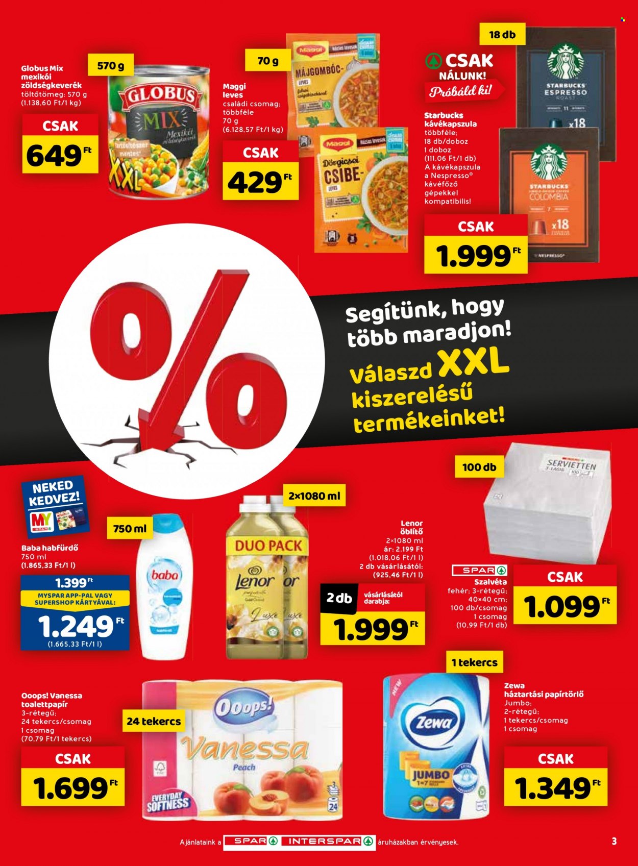 SPAR akciós újságok - 2022.10.13 - 2022.10.19. Oldal 3