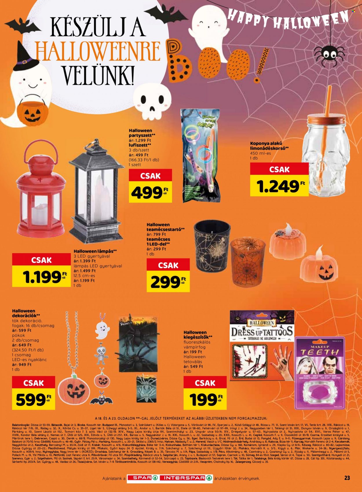 SPAR akciós újságok - 2022.10.13 - 2022.10.19. Oldal 31