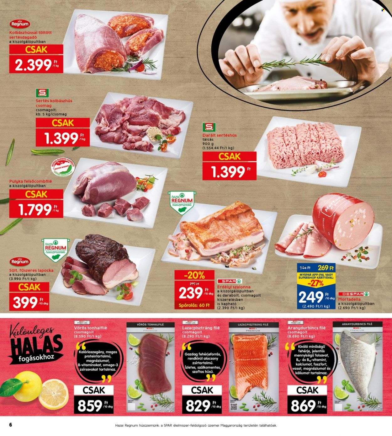 INTERSPAR akciós újságok - 2022.10.13 - 2022.10.19. Oldal 8
