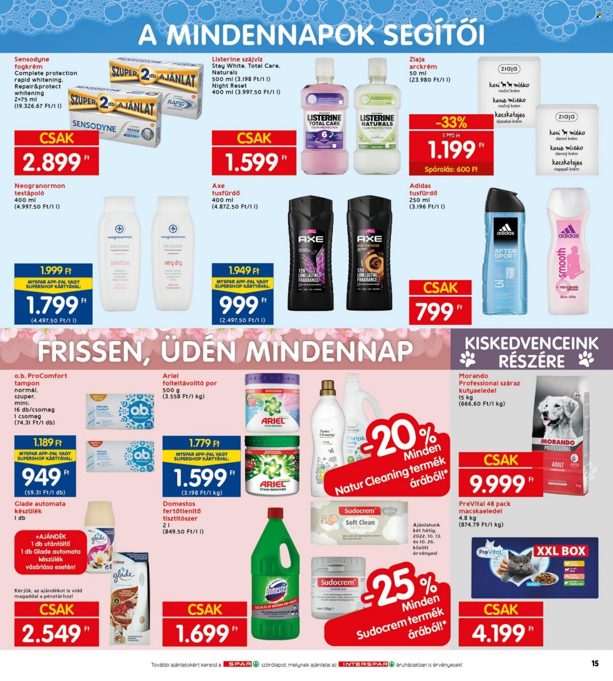 INTERSPAR akciós újságok - 2022.10.13 - 2022.10.19. Oldal 21
