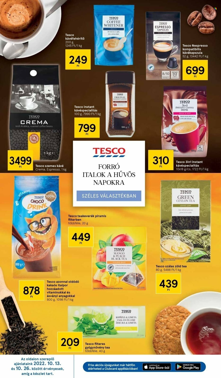 TESCO akciós újságok - 2022.10.13 - 2022.10.19. Oldal 22