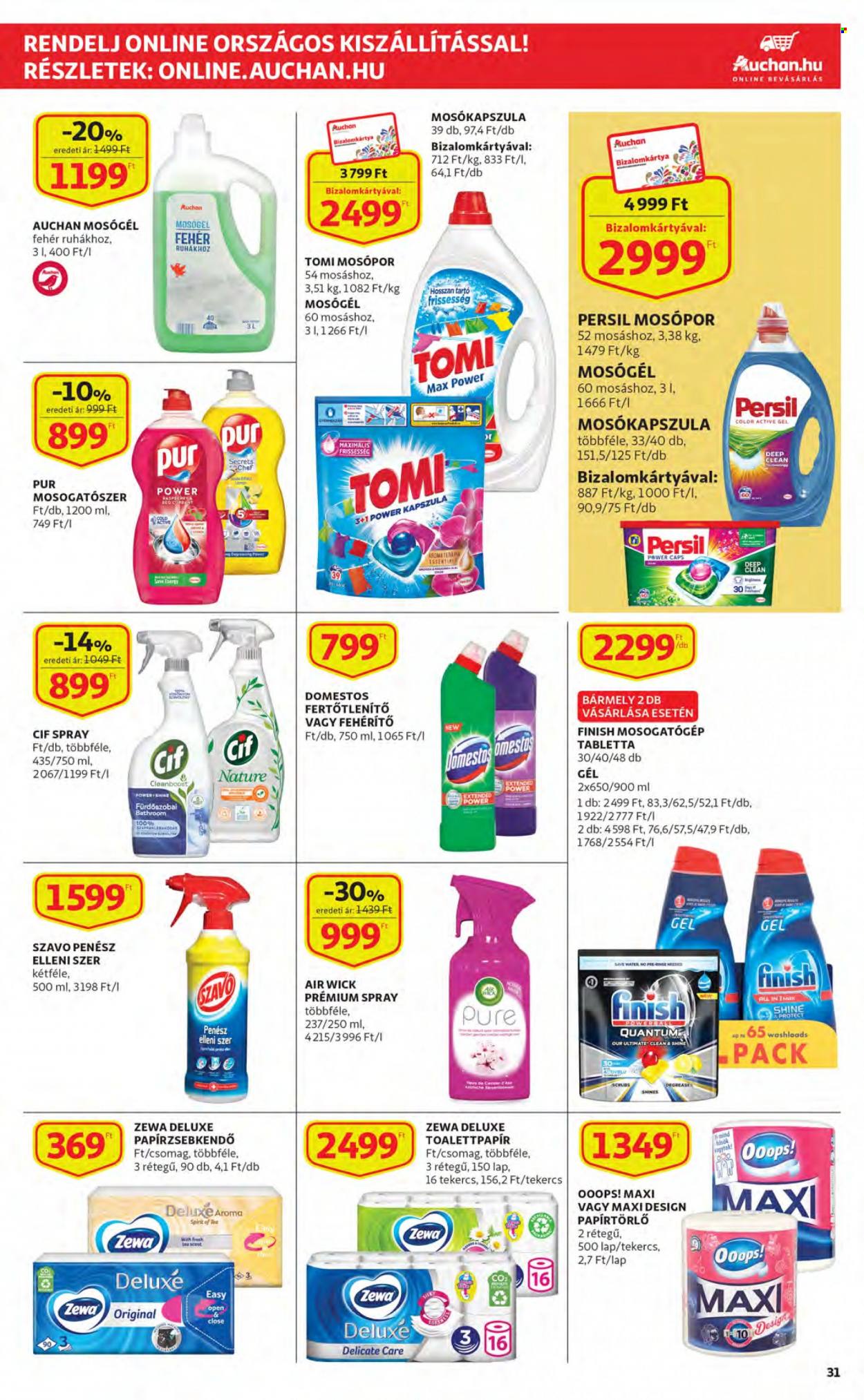 Auchan akciós újságok - 2022.10.13 - 2022.10.19. Oldal 31