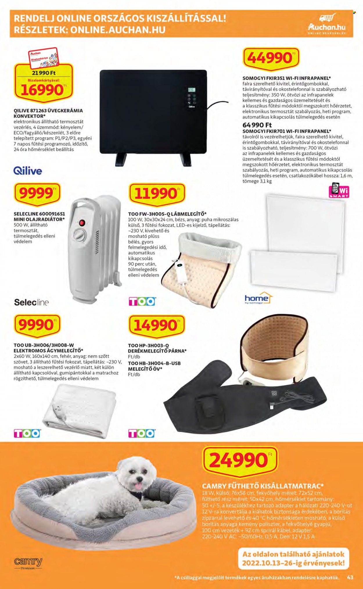 Auchan akciós újságok - 2022.10.13 - 2022.10.19. Oldal 43