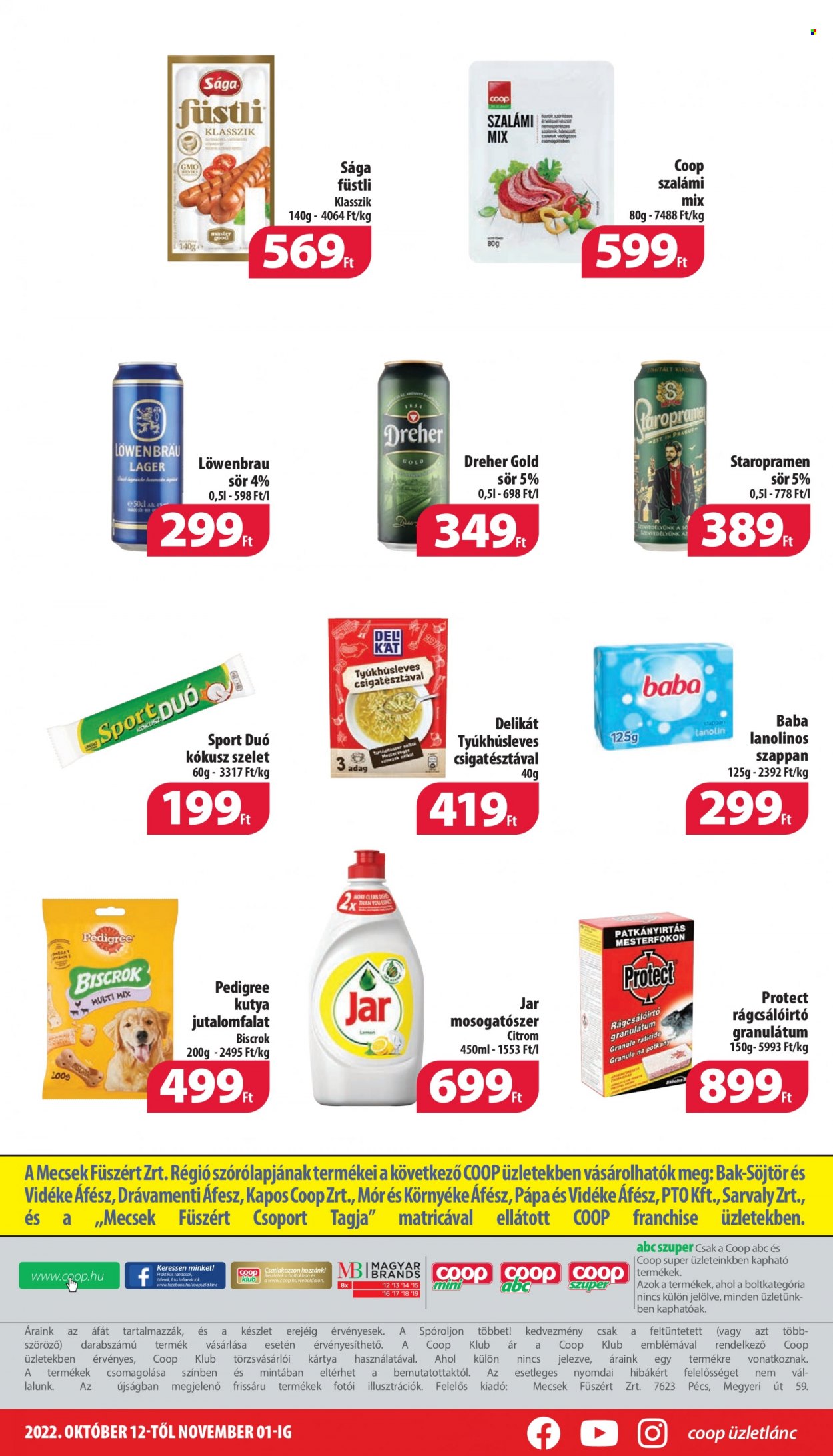 Coop akciós újságok - 2022.10.12 - 2022.11.01. Oldal 4