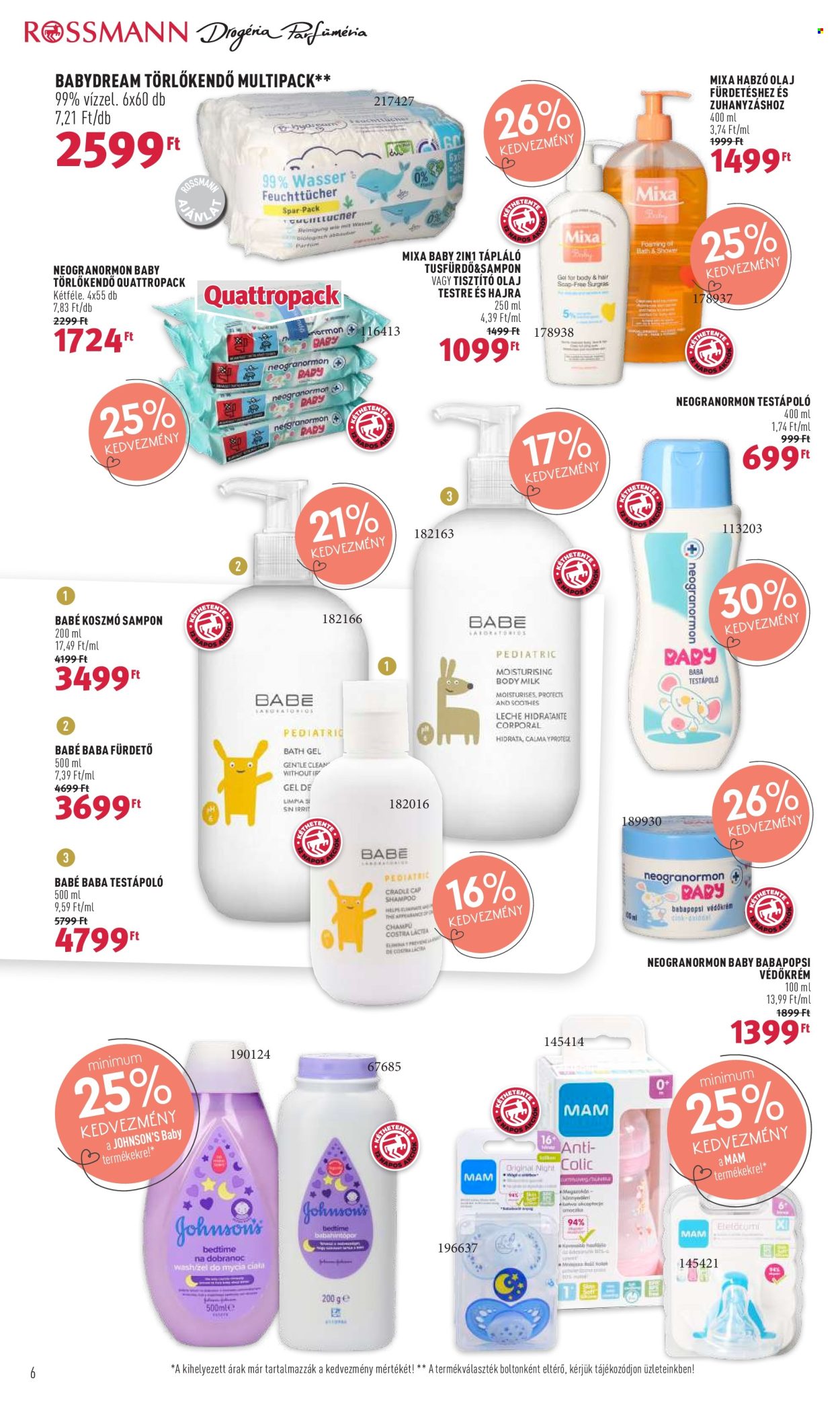 Rossmann akciós újságok - 2022.10.17 - 2022.10.28. Oldal 6
