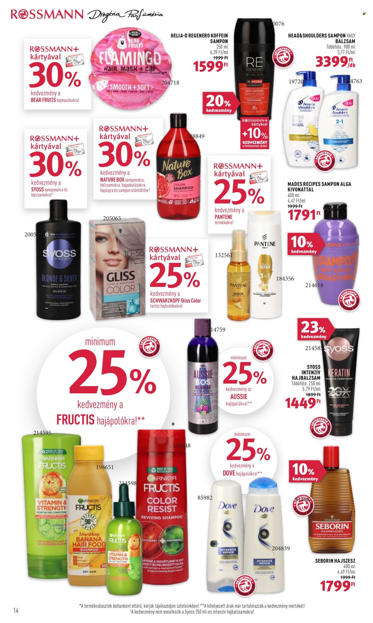 Rossmann akciós újságok - 2022.10.17 - 2022.10.28. Oldal 14